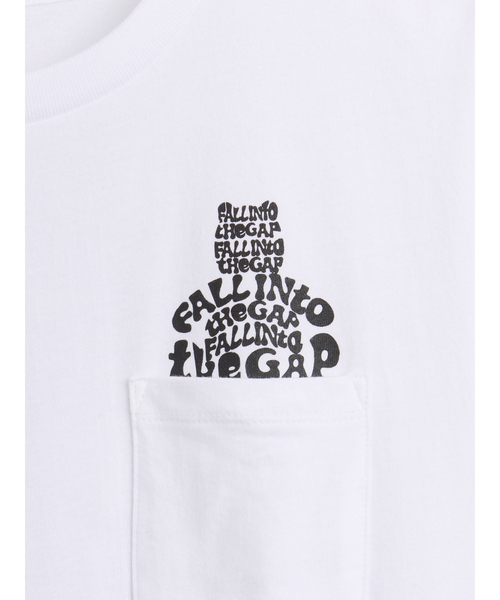 GAP(ギャップ)の「ブラナンベア ポケットTシャツ (キッズ)(Tシャツ/カットソー・キッズ・ホワイト/ブラック/イエロー/ピンク・130cm/140cm/120cm/160cm/150cm)」の6枚目の写真