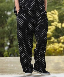 CAMBIO（カンビオ）の「mp14965- Dot Pattern Wide Straight Easy Pants イージーパンツ(S600426cmb)（その他パンツ）」