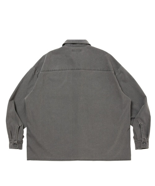 COOTIE PRODUCTIONS（クーティープロダクションズ）の「Pigment Coating T/R Twill L/S Work Shirt（シャツ/ブラウス・メンズ・ブラック系その他・X-LARGE/LARGE/SMALL）」の5枚目の写真