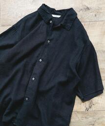 URBAN RESEARCH DOORS | カバーリングリネン キャンプカラーシャツ(シャツ/ブラウス)