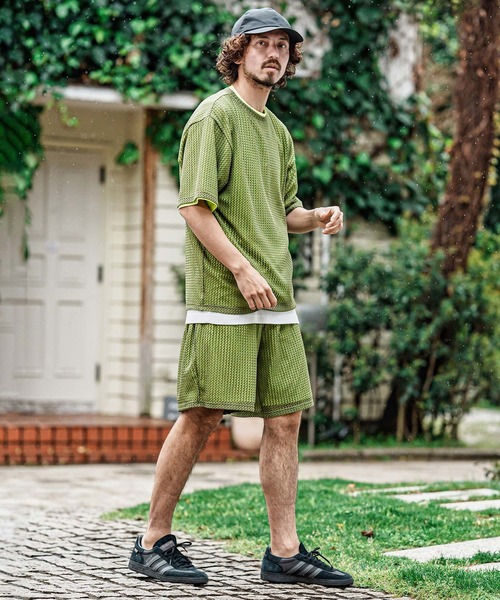 CAMBIO(カンビオ)の「mp14998- Russell Layered Short Pants ショートパンツ(S66726cmb)(その他パンツ・メンズ・オリーブ/ブラック/ベージュ/ブラウン・L/M/S)」の7枚目の写真
