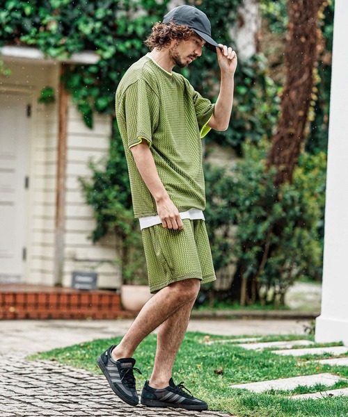 CAMBIO(カンビオ)の「mp14998- Russell Layered Short Pants ショートパンツ(S66726cmb)(その他パンツ・メンズ・オリーブ/ブラック/ベージュ/ブラウン・L/M/S)」の8枚目の写真
