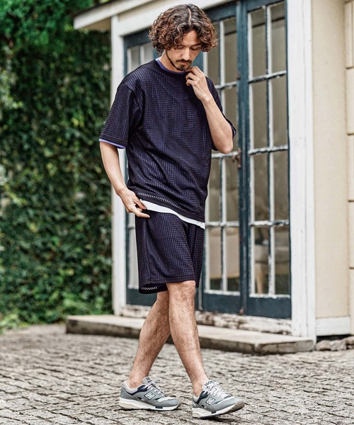 CAMBIO(カンビオ)の「mp14998- Russell Layered Short Pants ショートパンツ(S66726cmb)(その他パンツ・メンズ・オリーブ/ブラック/ベージュ/ブラウン・L/M/S)」の14枚目の写真