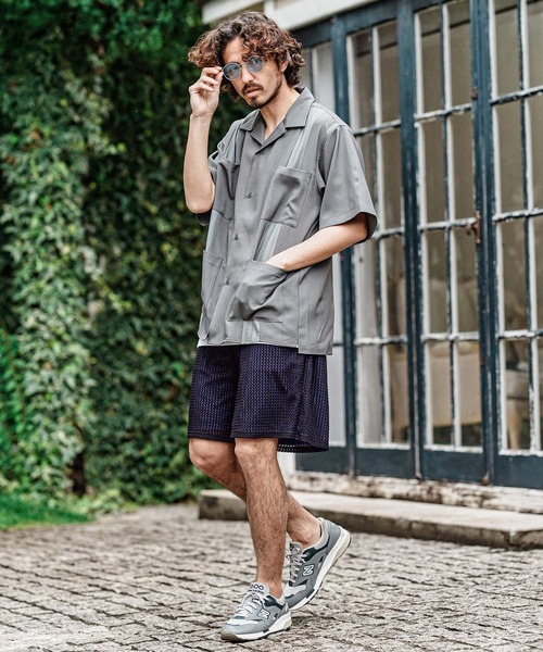 CAMBIO(カンビオ)の「mp14998- Russell Layered Short Pants ショートパンツ(S66726cmb)(その他パンツ・メンズ・オリーブ/ブラック/ベージュ/ブラウン・L/M/S)」の15枚目の写真