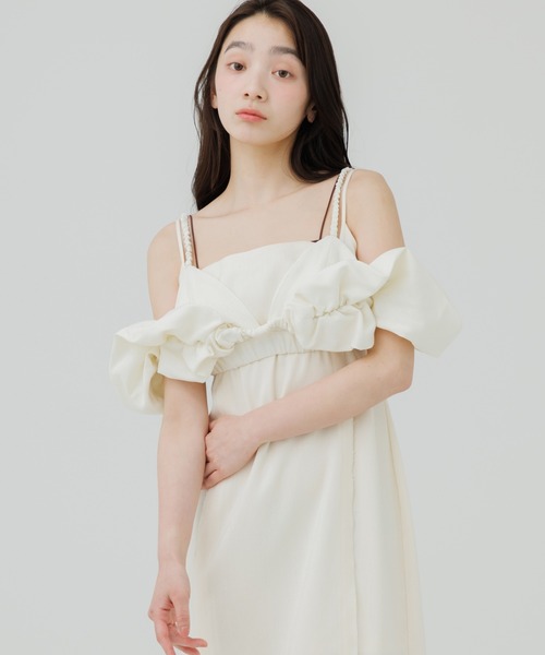 LACE TRIM SATIN キャミソール（キャミソール）｜MOUSSY（マウジー）の