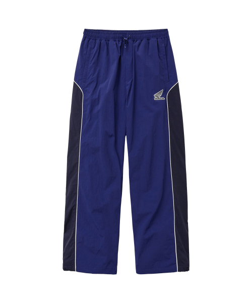 PHYPS MOTORCYCLE(フィップスモーターサイクル)の「Nylon Block Piping Track Pants Blue(スウェットパンツ・レディース・その他・LARGE/X-LARGE/SMALL/MEDIUM)」の3枚目の写真