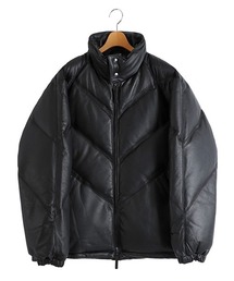 MANASTASH(�}�i�X�^�b�V��)��MANASTASH / �}�i�X�^�b�V���FV LEATHER DOWN JKT�F792-5950005[AST](�_�E���W���P�b�g/�R�[�g)