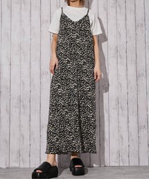 《細見え》Iラインキャミワンピース 春夏 全4色