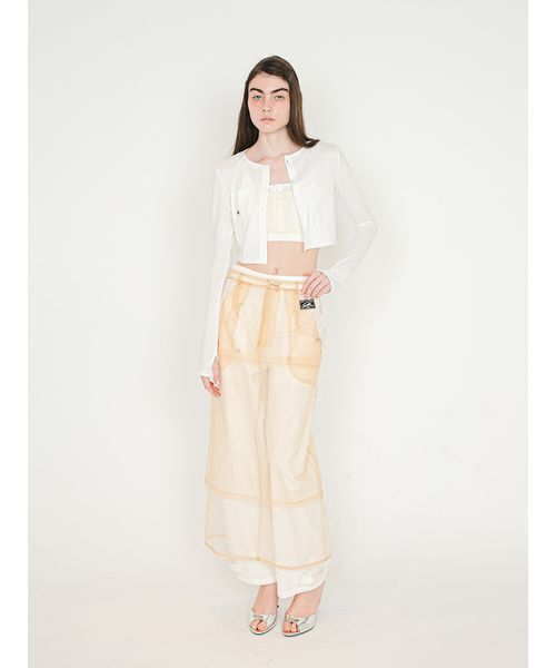 SORIN(ソリン )の「Tulle Layered Skirt/チュール レイヤード スカート(スカート・レディース・ベージュ/ブラック・38/36)」の8枚目の写真