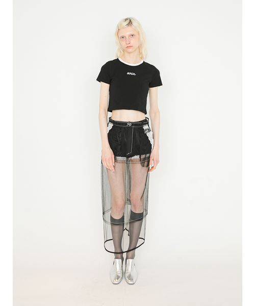 SORIN(ソリン )の「Tulle Layered Skirt/チュール レイヤード スカート(スカート・レディース・ベージュ/ブラック・38/36)」の17枚目の写真