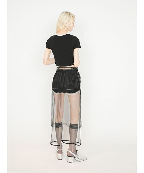 SORIN(ソリン )の「Tulle Layered Skirt/チュール レイヤード スカート(スカート・レディース・ベージュ/ブラック・38/36)」の18枚目の写真