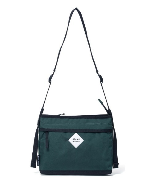 BEAMS DESIGN(ビームス デザイン)の「BEAMSDESIGN(ビームスデザイン)Slash サコッシュ(ショルダーバッグ・メンズ・グリーン/カーキ/ブラック/パープル/ベージュ・FREE)」の4枚目の写真