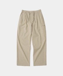 UNIFORM BRIDGE（ユニフォームブリッジ）の「stripe easy pants beige（その他パンツ）」