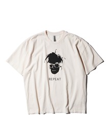 THRIFTY LOOK / スリフティールック "REPEAT" SS TEE リラックスフィット グラフィック Tシャツ