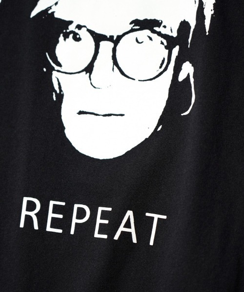 THRIFTY LOOK(スリフティールック)の「THRIFTY LOOK / スリフティールック "REPEAT" SS TEE リラックスフィット グラフィック Tシャツ(Tシャツ/カットソー・メンズ・ブラック/ホワイト/スミクロ・MEDIUM/LARGE/X-LARGE/SMALL)」の11枚目の写真