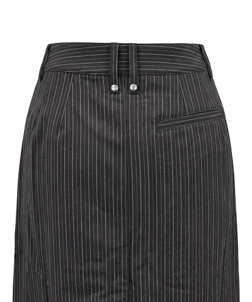 TAJEN:T(タジェント)の「【TAJEN:T】BELT DESIGN SLIT LONG SKIRT/ベルトデザインスリットロングスカート/セットアップ着用可能(スカート・レディース・ベージュ/グレー・2/1)」の5枚目の写真