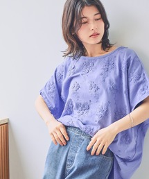 studio CLIP（スタディオクリップ）の「3DレースコクーンTシャツ（Tシャツ/カットソー）」