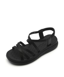 ブリーズマルチストラップコンフォートサンダル4cm -VS9097 (3色)