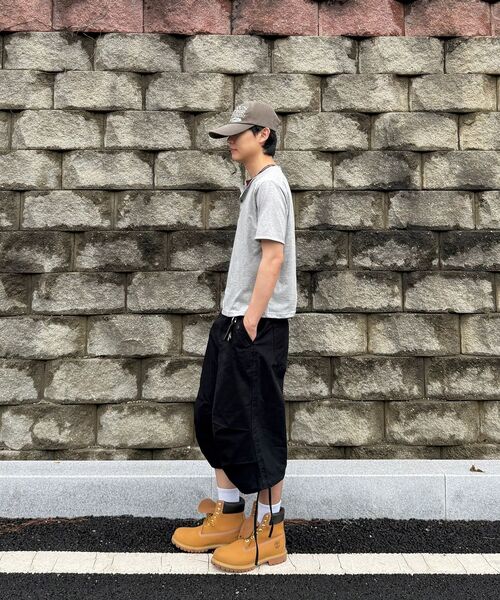 TOFFEE（トフィー）の「リップストップコットンバミューダパンツ（ブラック）（その他パンツ・メンズ・その他・X-LARGE/SMALL/MEDIUM/LARGE）」の9枚目の写真
