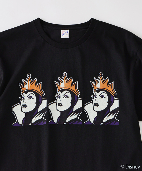 Disney（ディズニー）の「Disney / ディズニーヴィランズ / 別注 FANTASY A&G INC プリントＴシャツ（Tシャツ/カットソー・メンズ・ブラック系その他/ブラック/レッド・LARGE/MEDIUM）」の8枚目の写真