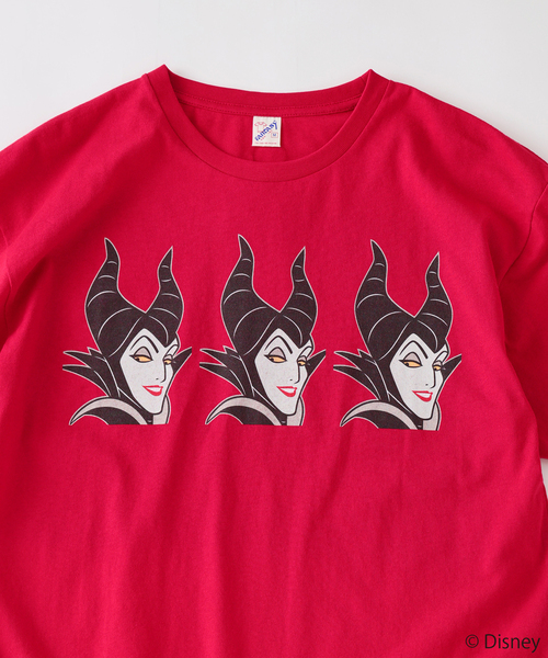 Disney（ディズニー）の「Disney / ディズニーヴィランズ / 別注 FANTASY A&G INC プリントＴシャツ（Tシャツ/カットソー・メンズ・ブラック系その他/ブラック/レッド・LARGE/MEDIUM）」の10枚目の写真