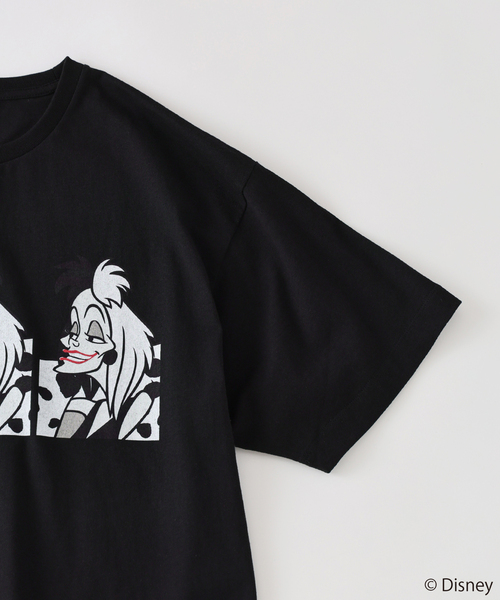 Disney（ディズニー）の「Disney / ディズニーヴィランズ / 別注 FANTASY A&G INC プリントＴシャツ（Tシャツ/カットソー・メンズ・ブラック系その他/ブラック/レッド・LARGE/MEDIUM）」の11枚目の写真