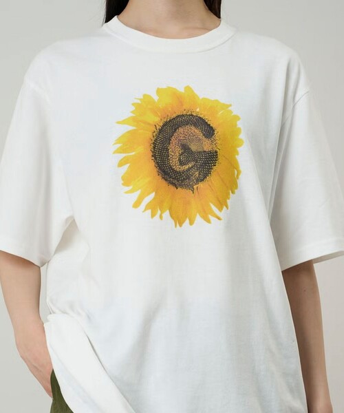 Gramicci（グラミチ）の「【GRAMICCI/グラミチ】G-FLOWER TEE（Tシャツ/カットソー・メンズ・ブラック/ホワイト・L/M）」の3枚目の写真