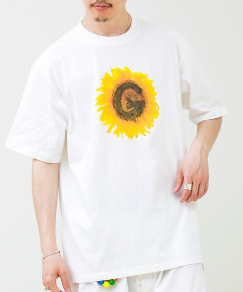 Gramicci（グラミチ）の「【GRAMICCI/グラミチ】G-FLOWER TEE（Tシャツ/カットソー・メンズ・ブラック/ホワイト・L/M）」の8枚目の写真