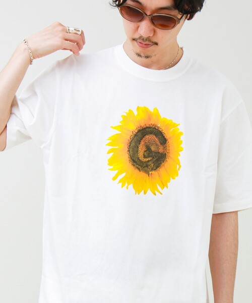 Gramicci（グラミチ）の「【GRAMICCI/グラミチ】G-FLOWER TEE（Tシャツ/カットソー・メンズ・ブラック/ホワイト・L/M）」の9枚目の写真