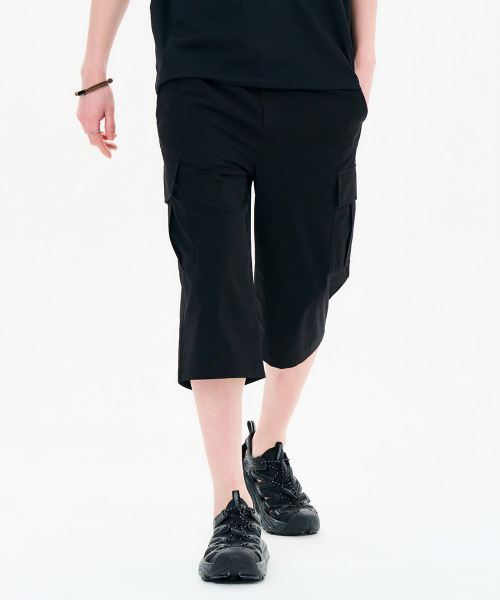 CHASECULT(チェイスカルト)の「男性クールストレッチ7部パンツ-FBRK2725D03(その他パンツ・メンズ・ブラック・70/76/82/86/92)」の1枚目の写真