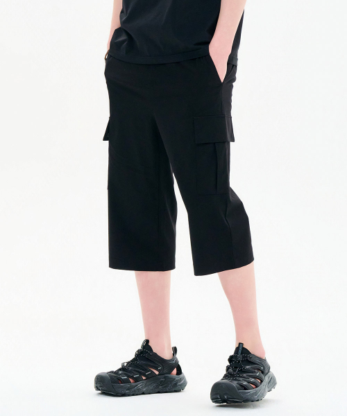 CHASECULT(チェイスカルト)の「男性クールストレッチ7部パンツ-FBRK2725D03(その他パンツ・メンズ・ブラック・70/76/82/86/92)」の2枚目の写真