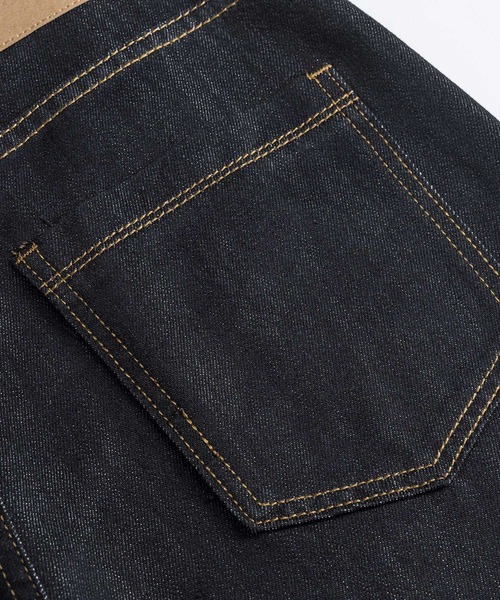 HOOK(フック)の「HOOK バレルレッグ ハイウエストデニム(デニムパンツ・メンズ・インディゴブルー/ブラック・XL/L/M)」の11枚目の写真