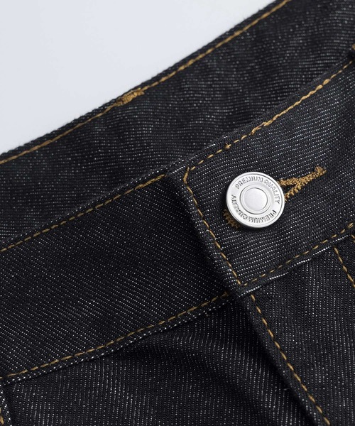 HOOK(フック)の「HOOK バレルレッグ ハイウエストデニム(デニムパンツ・メンズ・インディゴブルー/ブラック・XL/L/M)」の18枚目の写真