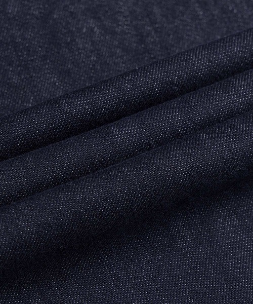 HOOK(フック)の「HOOK バレルレッグ ハイウエストデニム(デニムパンツ・メンズ・インディゴブルー/ブラック・XL/L/M)」の21枚目の写真
