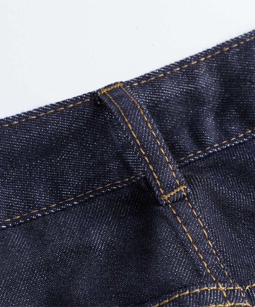 HOOK(フック)の「HOOK バレルレッグ ハイウエストデニム(デニムパンツ・メンズ・インディゴブルー/ブラック・XL/L/M)」の22枚目の写真