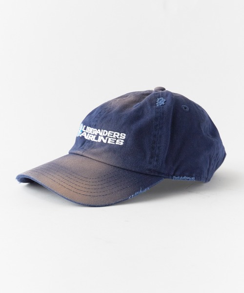 Liberaiders(リベレイダース)の「Liberaiders/リベレイダース FADED AIRLINE CAP フェイデッド エアライン キャップ 2026年春夏(キャップ・メンズ・ネイビー/ブラウン/バーガンディー・FREE)」の5枚目の写真