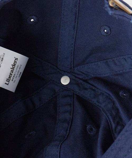 Liberaiders(リベレイダース)の「Liberaiders/リベレイダース FADED AIRLINE CAP フェイデッド エアライン キャップ 2026年春夏(キャップ・メンズ・ネイビー/ブラウン/バーガンディー・FREE)」の14枚目の写真