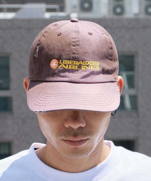 Liberaiders(リベレイダース)の「Liberaiders/リベレイダース FADED AIRLINE CAP フェイデッド エアライン キャップ メンズ レディース ユニセックス 2026年 夏 夏服(キャップ・メンズ・ネイビー/ブラウン/バーガンディー・FREE)」の19枚目の写真