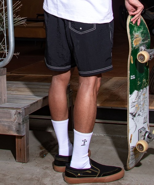 Quiksilver(クイックシルバー)の「<QUIKSILVER X DOGTOWN>メンズ DTQS NYLON SHORTS バギーショートパンツ 17インチ【2026年夏モデル】(その他パンツ・メンズ・ブラック/カーキ・LARGE/X-LARGE)」の3枚目の写真