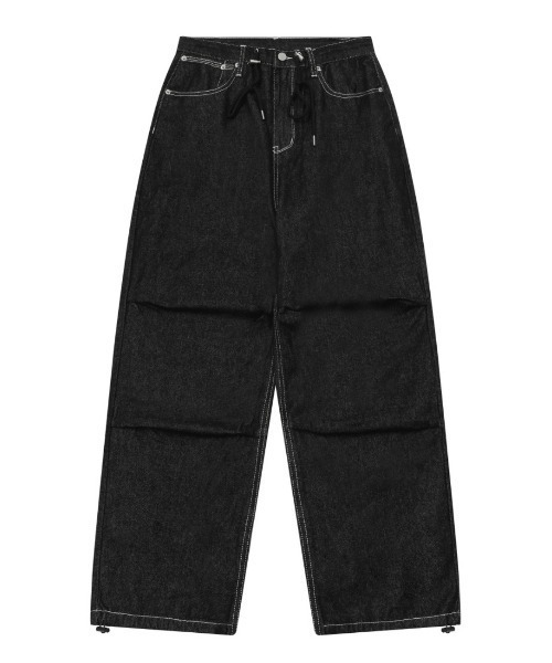 A'GEM/9 × .kom 『MUCENT/ムセント』MAXXI BACK POCKET BIG LOGO DENIM
