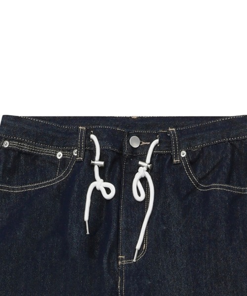 A'GEM/9 × .kom 『MUCENT/ムセント』MAXXI BACK POCKET BIG LOGO DENIM