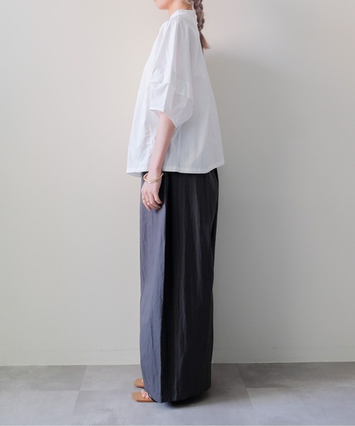 DOLLUPOOPS(ドールアップウップス)の「Dolman Tuck Blouson(ドルマンタックブルゾン)(ブルゾン・レディース・ブラック/ベージュ/オフホワイト・FREE)」の21枚目の写真