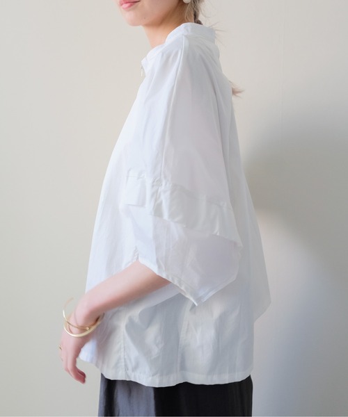 DOLLUPOOPS(ドールアップウップス)の「Dolman Tuck Blouson(ドルマンタックブルゾン)(ブルゾン・レディース・ブラック/ベージュ/オフホワイト・FREE)」の16枚目の写真