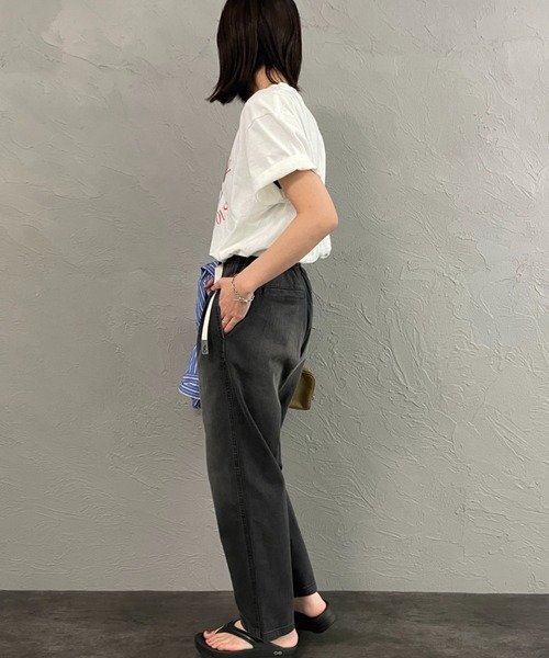 Gramicci（グラミチ）の「【WEB先行予約】[GRAMICCI/グラミチ] 別注 ストレッチデニム エブリデイパンツ（デニムパンツ・メンズ・ブラック/インディゴブルー/ワンウォッシュ・S/M/L/XL）」の15枚目の写真