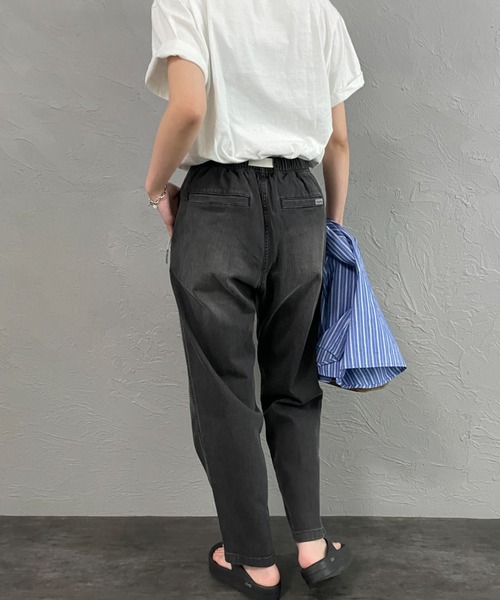 Gramicci（グラミチ）の「【WEB先行予約】[GRAMICCI/グラミチ] 別注 ストレッチデニム エブリデイパンツ（デニムパンツ・メンズ・ブラック/インディゴブルー/ワンウォッシュ・S/M/L/XL）」の13枚目の写真