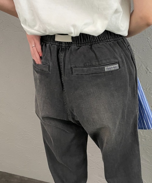 Gramicci（グラミチ）の「【WEB先行予約】[GRAMICCI/グラミチ] 別注 ストレッチデニム エブリデイパンツ（デニムパンツ・メンズ・ブラック/インディゴブルー/ワンウォッシュ・S/M/L/XL）」の18枚目の写真