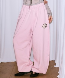 THE MYSTERIOUS HOTEL（ザミステリアスホテル）の「THE MYSTERIOUS HOTEL/ザ ミステリアス ホテル/H LOGO BASIC WIDE PANT（スウェットパンツ）」