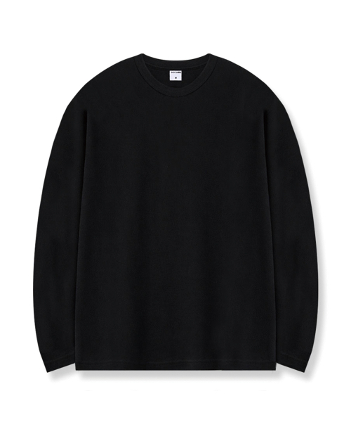 BASIC LABEL（ベーシックラベル）の「Rix Layered Long-Sleeved T-Shirt 2 Color [BLBR_2001]（Tシャツ/カットソー・レディース・ホワイト/ブラック・MEDIUM/LARGE/X-LARGE）」の4枚目の写真