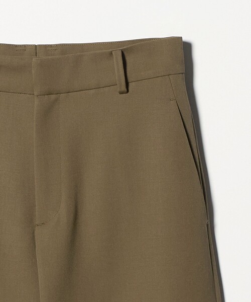H BEAUTY&YOUTH UNITED ARROWS(エイチビューティーアンドユースユナイテッドアローズ)の「<H>ギャバクロス クロップドパンツ(その他パンツ・レディース・モカ/ブラック・S/M)」の7枚目の写真