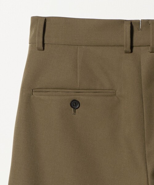 H BEAUTY&YOUTH UNITED ARROWS(エイチビューティーアンドユースユナイテッドアローズ)の「<H>ギャバクロス クロップドパンツ(その他パンツ・レディース・モカ/ブラック・S/M)」の9枚目の写真